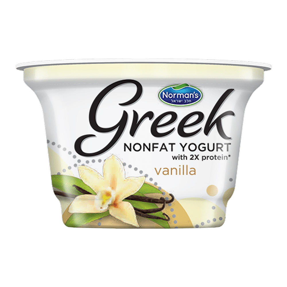 Norman's Vanilla Nonfat Greek Yogurt, 6 oz