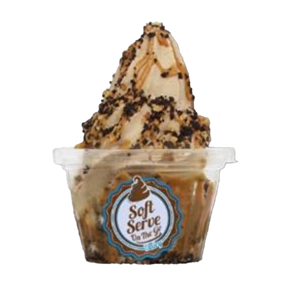 Klein's Kosher Razzle N Dazzle Soft Serve - Peanut Butter, 8 oz