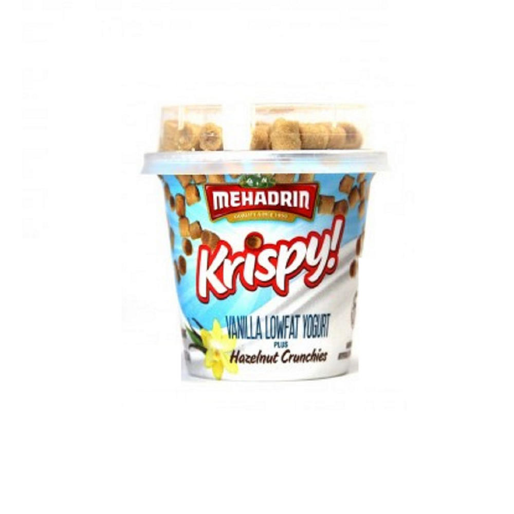 Mehadrin Vanilla Hazelnut Yogurt, 5.3 oz