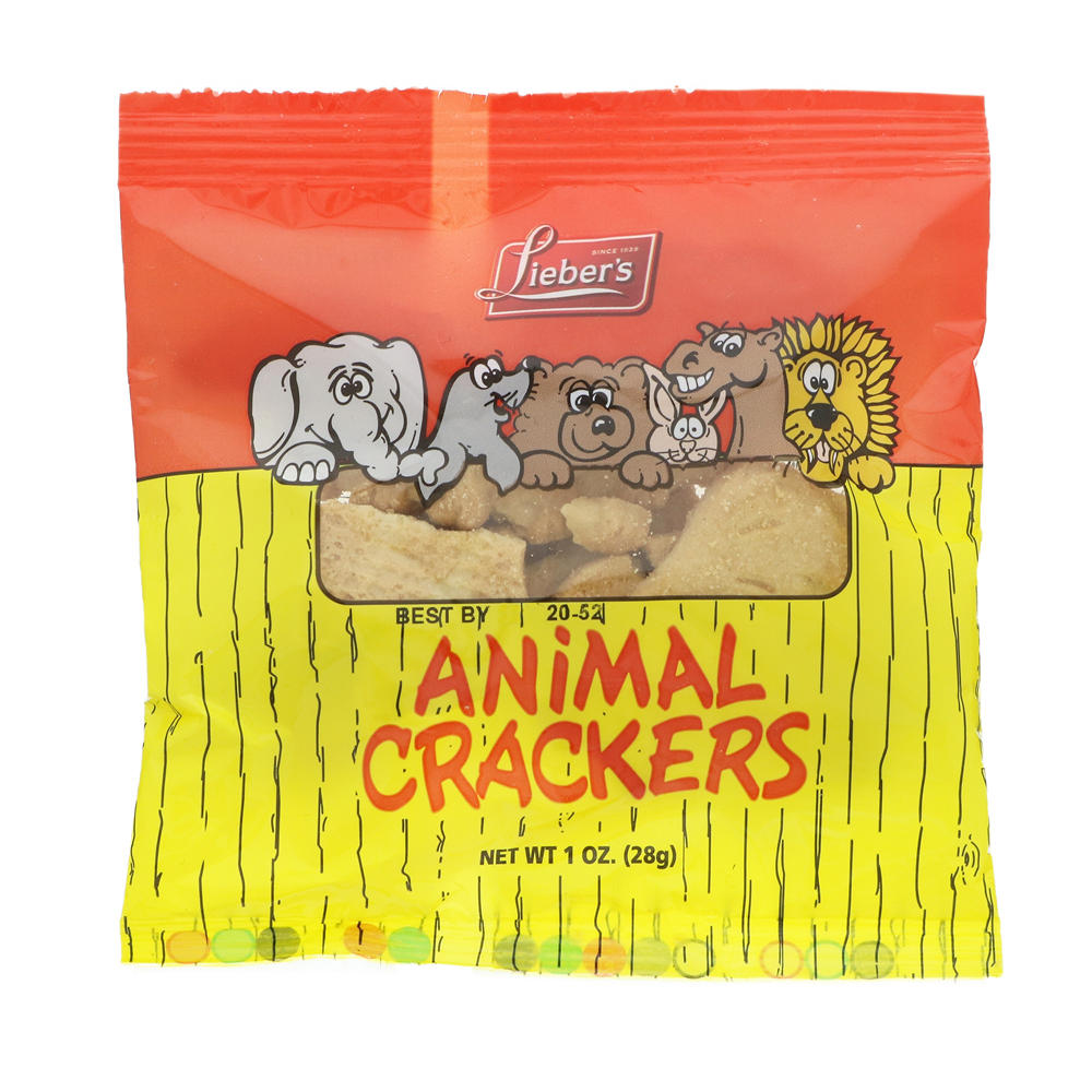 Lieber's Kosher Animal Crackers, 1 oz