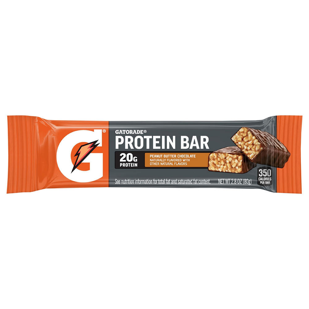 Gatorade 20g Protein Bar - Peanut Butter Chocolate, 2.8 oz