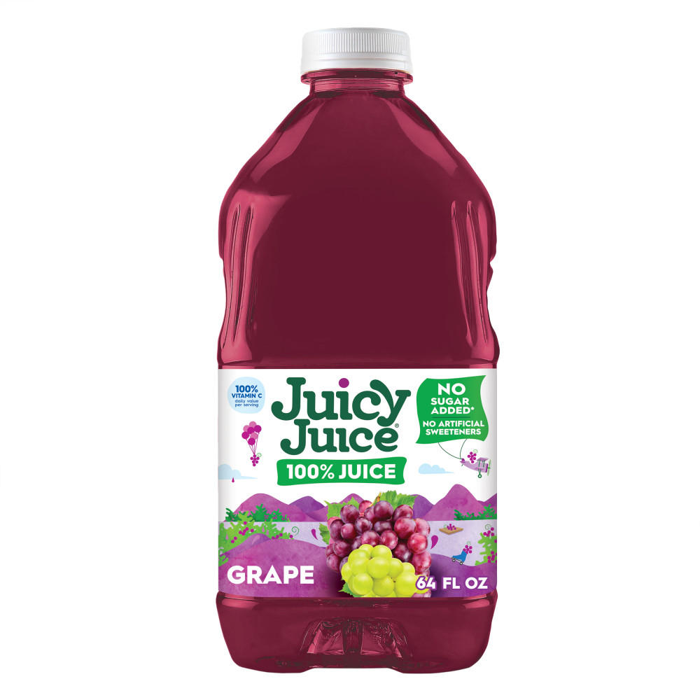 Juicy Juice 100% Grape Juice, 64 oz