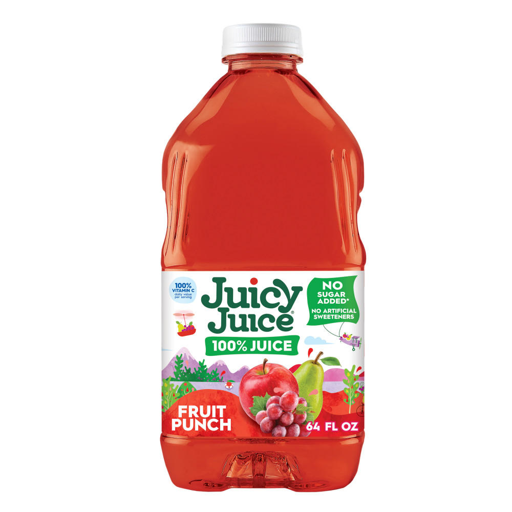 Juicy Juice 100% Fruit Punch Juice, 64 oz