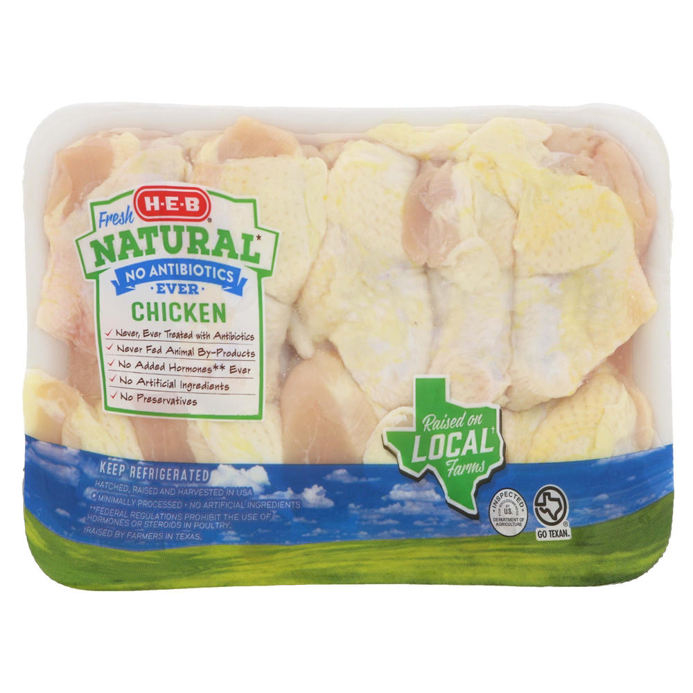 H-E-B Natural Chicken Wing Drumettes, Avg. 1.66 lbs