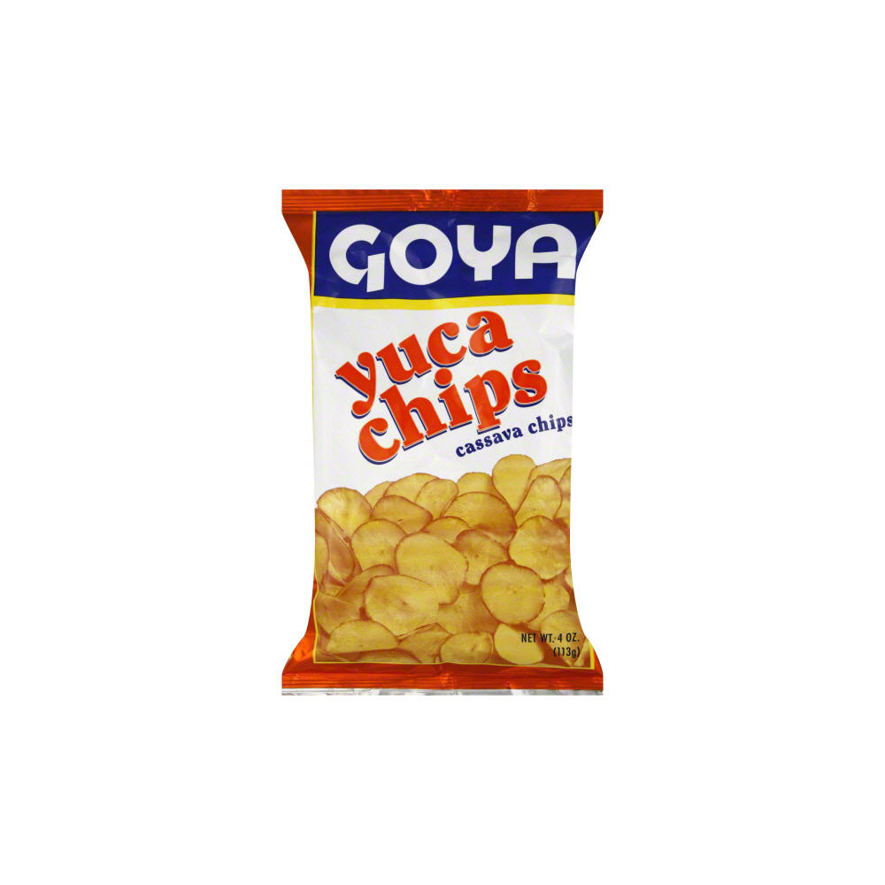 Goya Yuca Chips, Cassava Chips, 4 oz