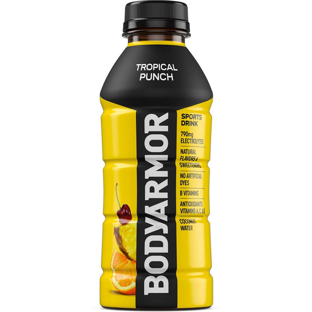 BODYARMOR Tropical Punch Electrolyte Sports Drink, 16 oz