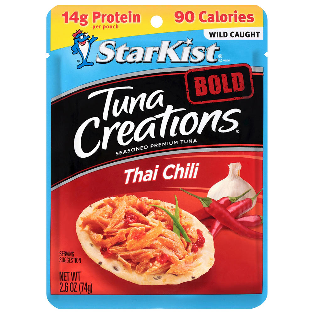 StarKist Tuna Creations Bold Thai Chili Style Tuna Pouch, 2.6 oz