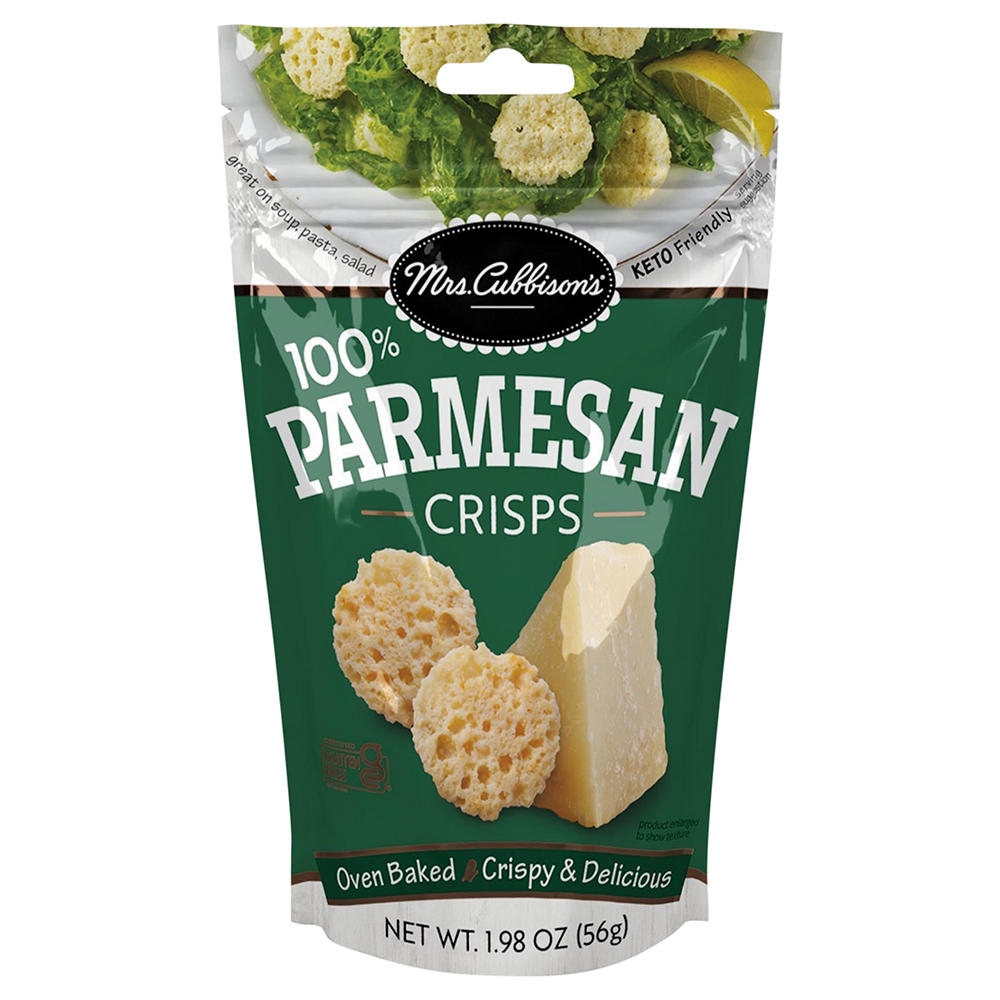 Mrs. Cubbison's 100% Parmesan Cheese Baked Cheese Crisps, 1.98 oz