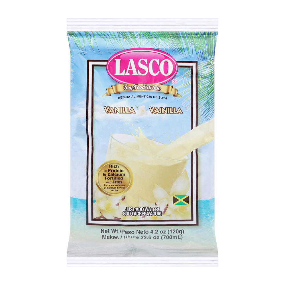 Lasco Vanilla Soy Food Drink Mix, 4.2 oz