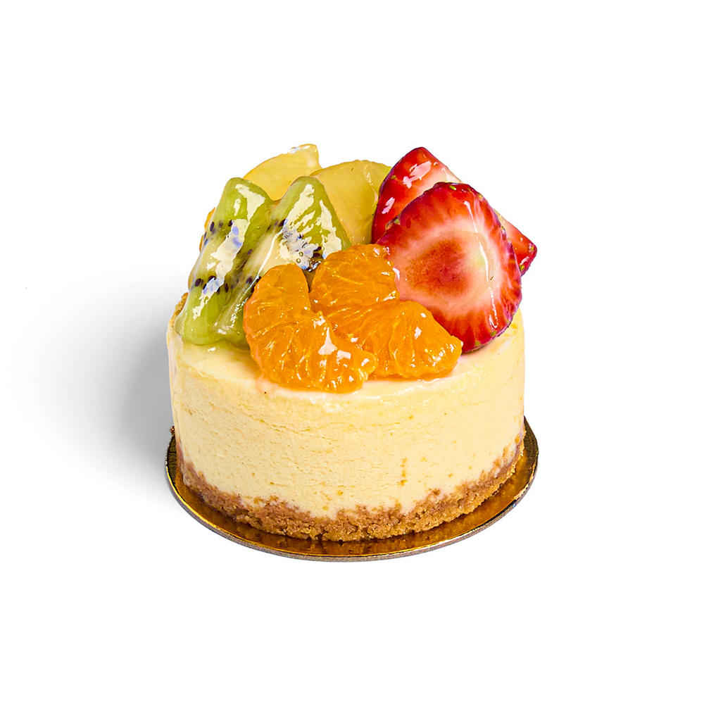 H-E-B Bakery Mini Fresh Fruit Cheesecake, 3"