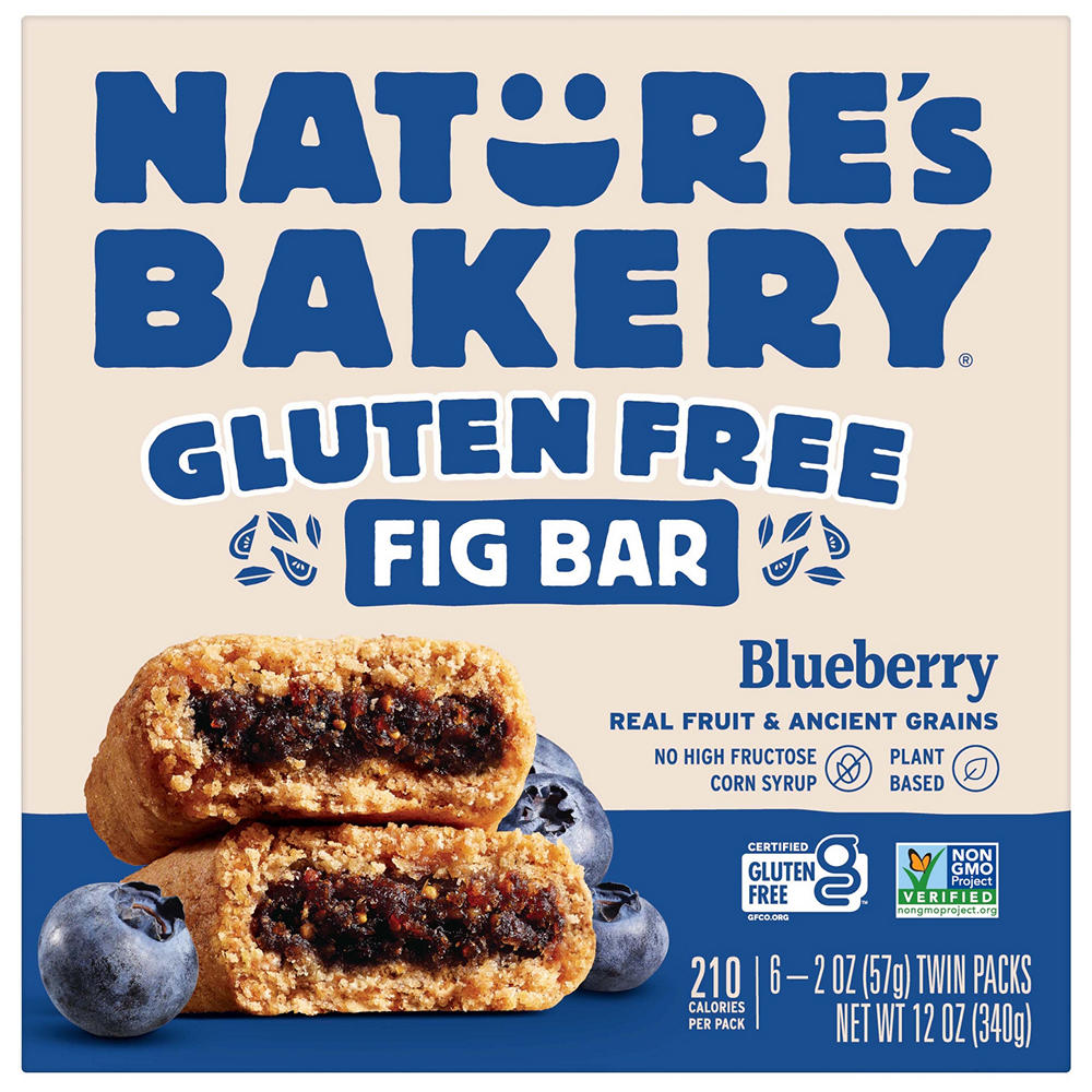 Nature's Bakery Gluten Free Blueberry Fig Bars, 6 ct