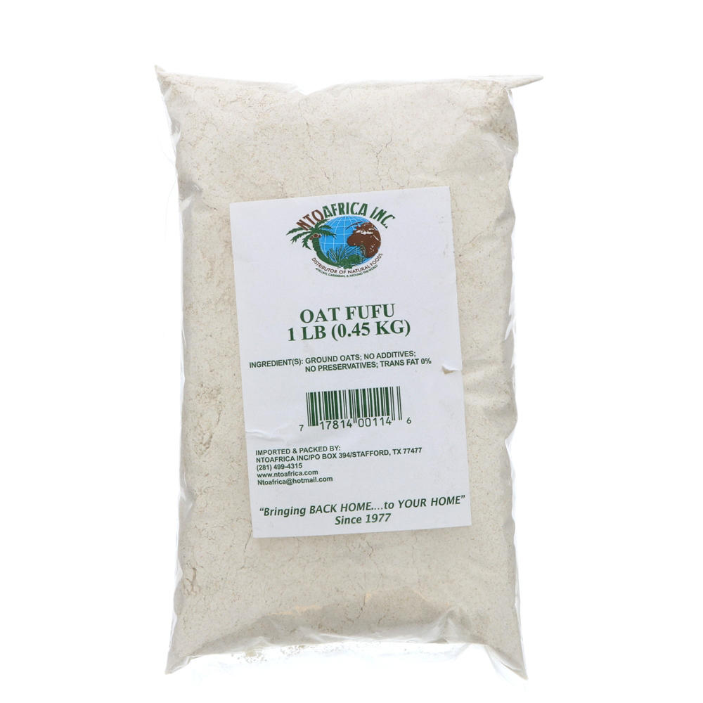 NTO Africa Oat Fufu Flour, 1 lb