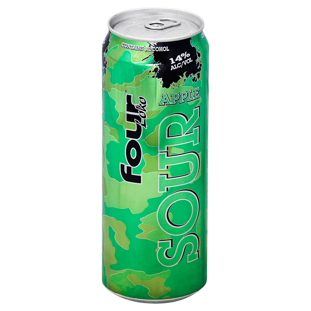 Four Loko Sour Apple Can, 23.5 oz