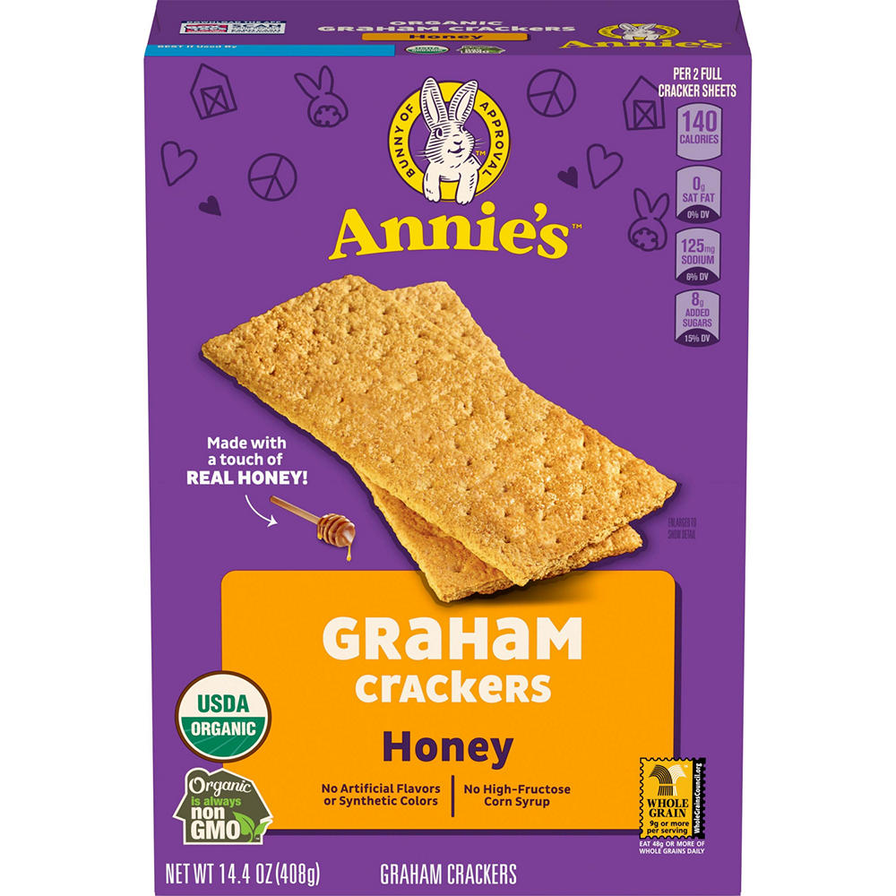 Annie's Honey Graham Crackers, 14.4 oz