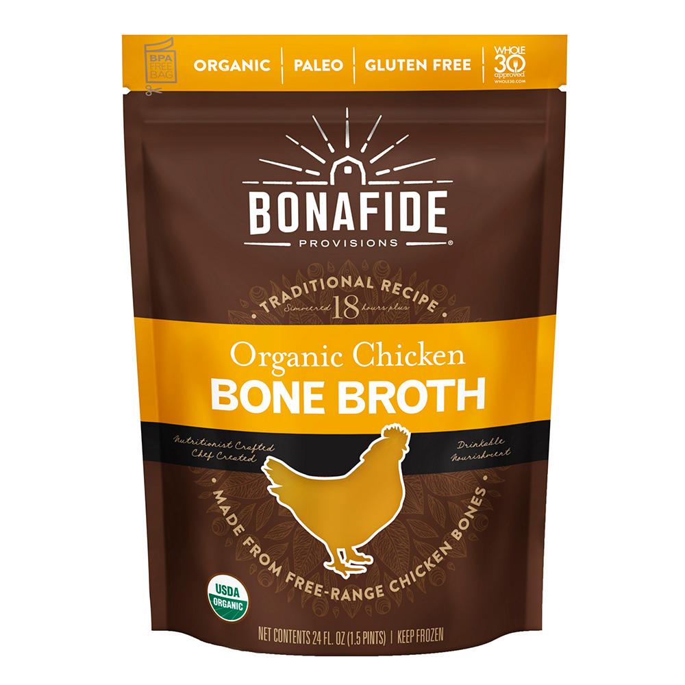Bonafide Provisions Frozen Organic Chicken Bone Broth, 24 oz