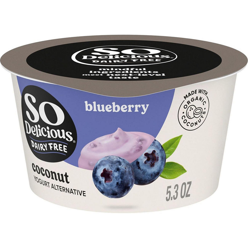 So Delicious Coconut Milk Yogurt Alternative - Blueberry, 5.3 oz