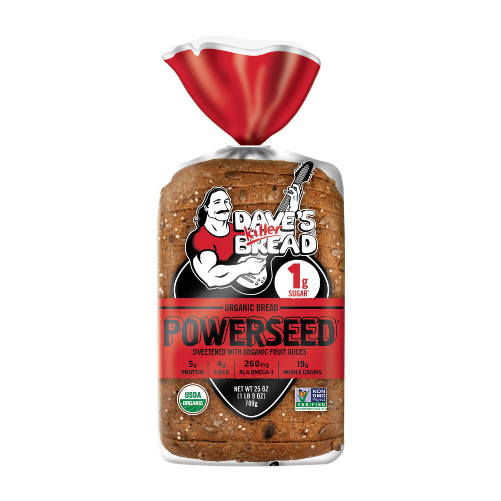 Dave's Killer Bread Powerseed Organic Sliced Bread, 25 oz