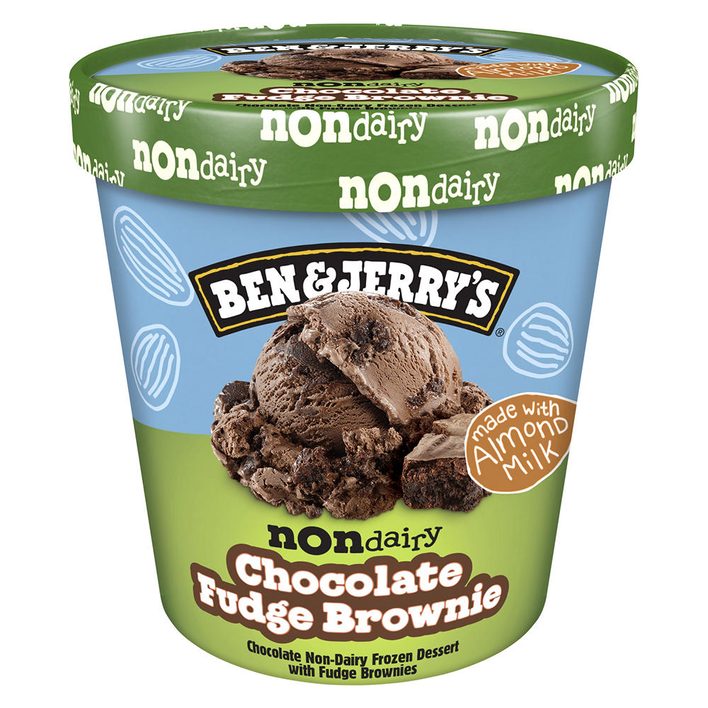 Ben & Jerry's Non Dairy Chocolate Fudge Brownie Frozen Dessert, 1 pt