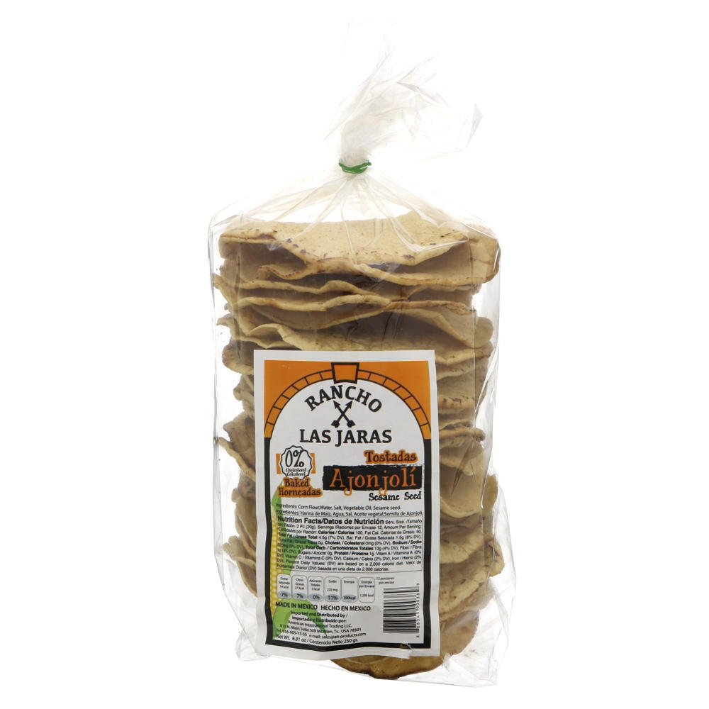 Rancho Las Jaras Ajonjoli Tostadas Horneadas, 24 ct