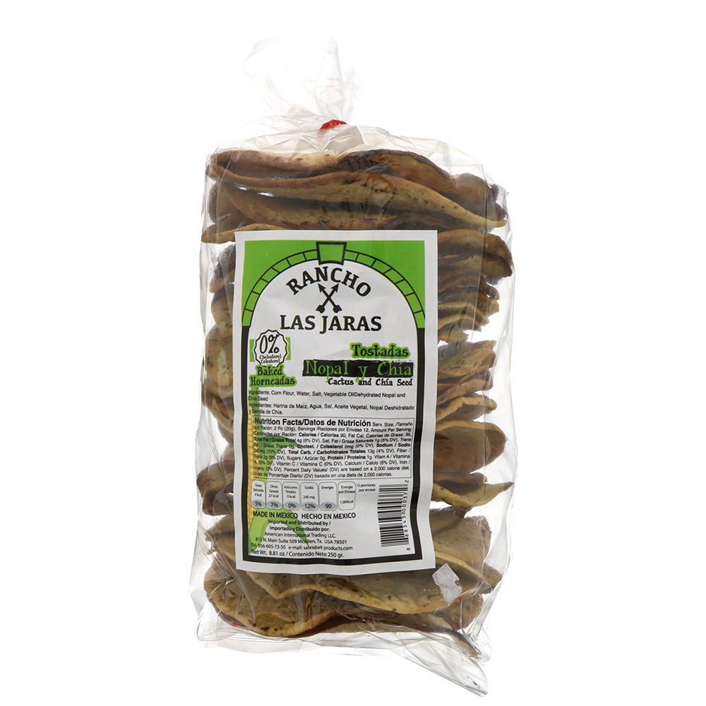 Rancho Las Jaras Nopal Y Chia Tostadas Horneadas, 24 ct