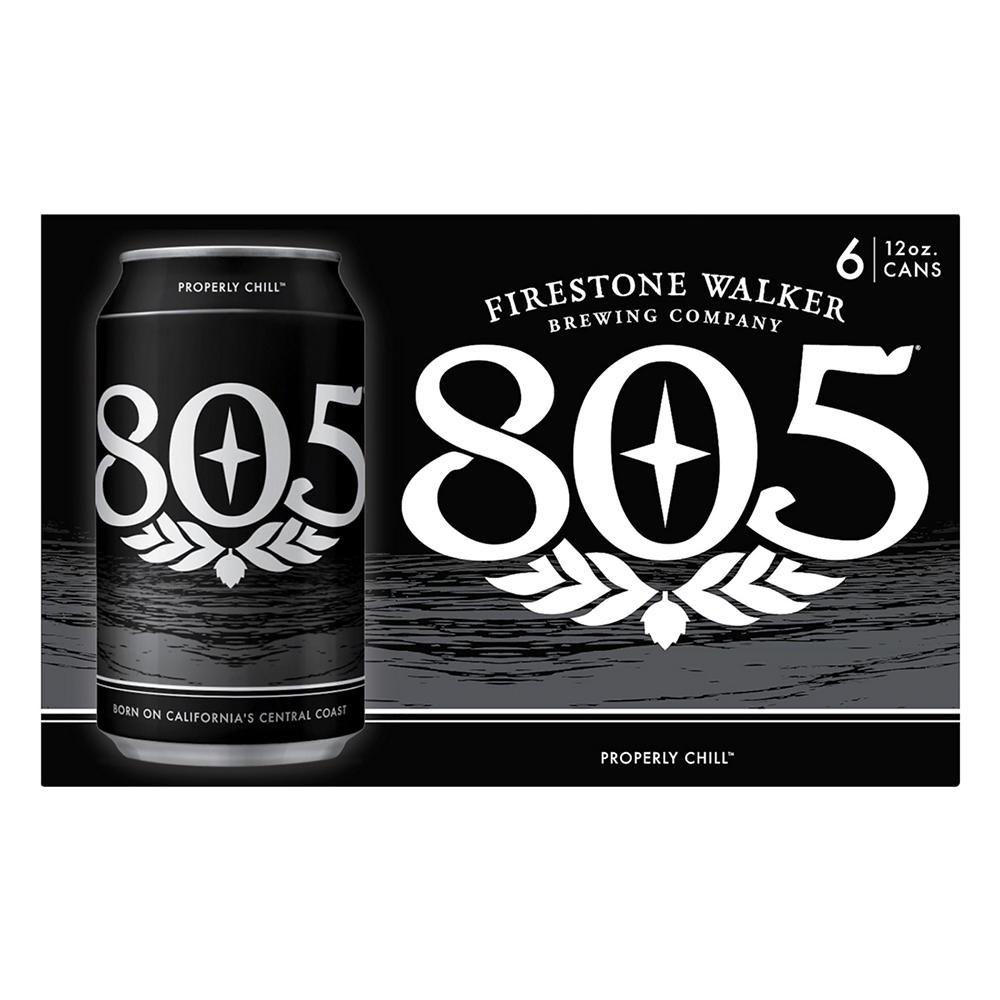 Firestone Walker 805 Blonde Ale Craft Beer 6 pk Cans, 12 oz