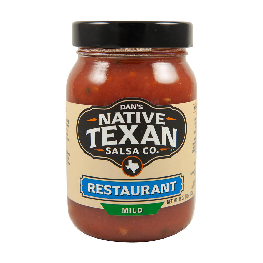 Native Texan Mild Restaurant Style Salsa, 16 oz