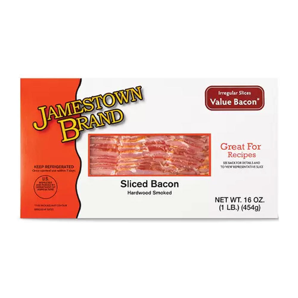 Fresh Smoked Sliced Bacon, 16 oz