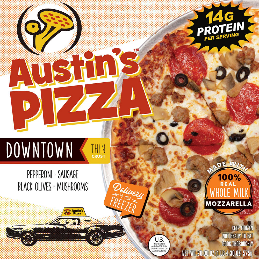 Austin's Pizza Downtown Special Thin Crust Frozen Pizza, 20.3 oz