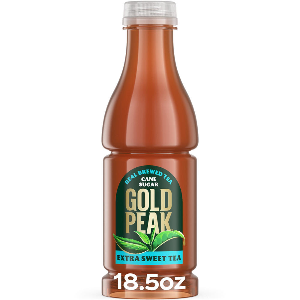 Gold Peak Extra Sweet Black Iced Tea, 18.5 oz