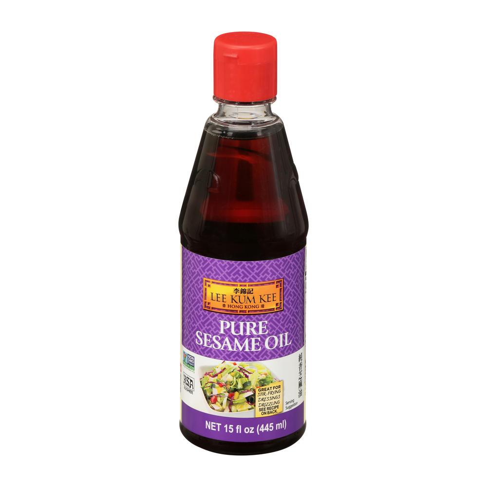 Lee Kum Kee Pure Sesame Oil, 15 oz