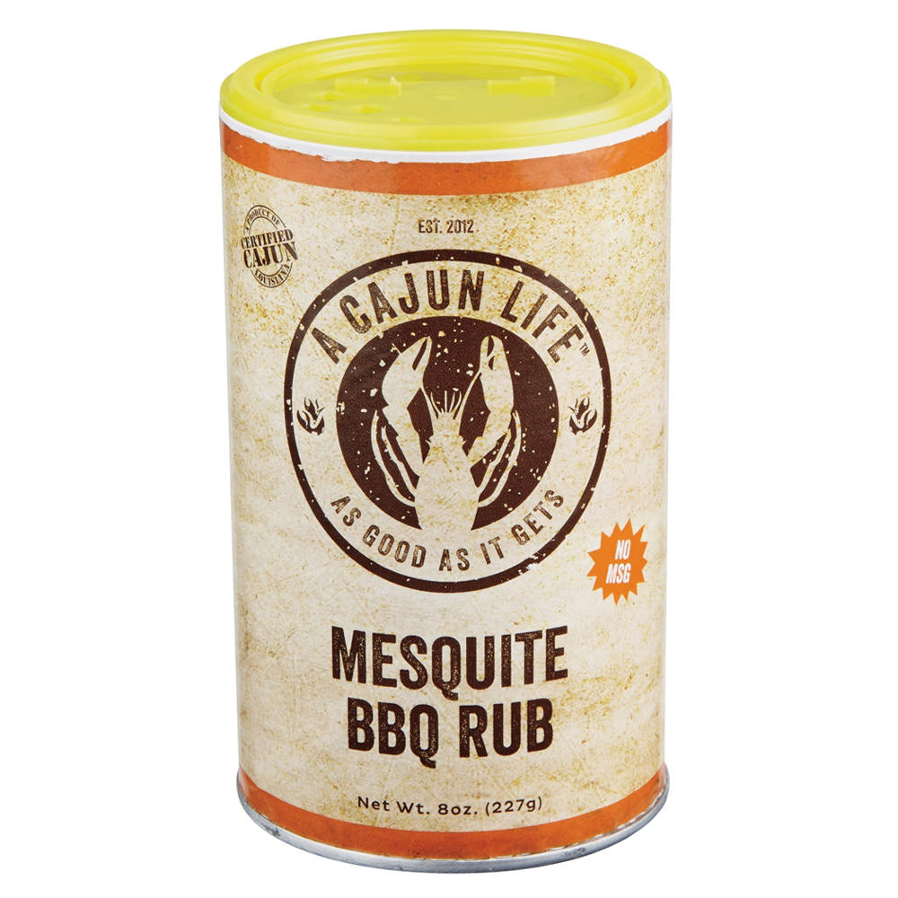 A Cajun Life Mesquite BBQ Rub, 8 oz