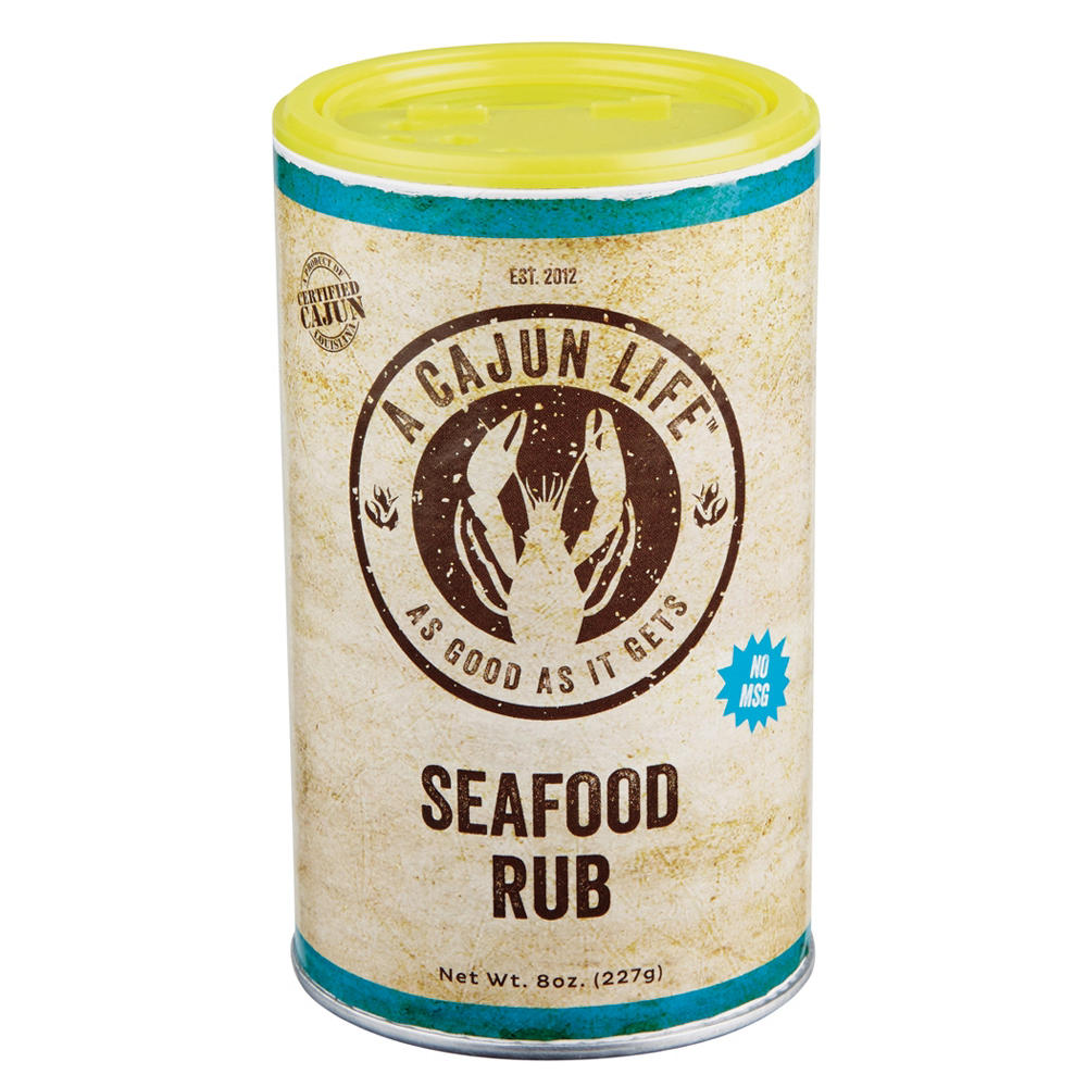 A Cajun Life Seafood Rub, 8 oz