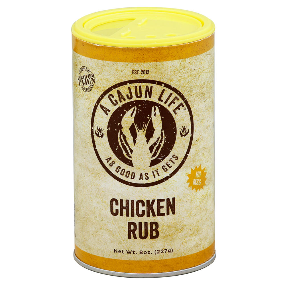 A Cajun Life Chicken Rub, 8 oz