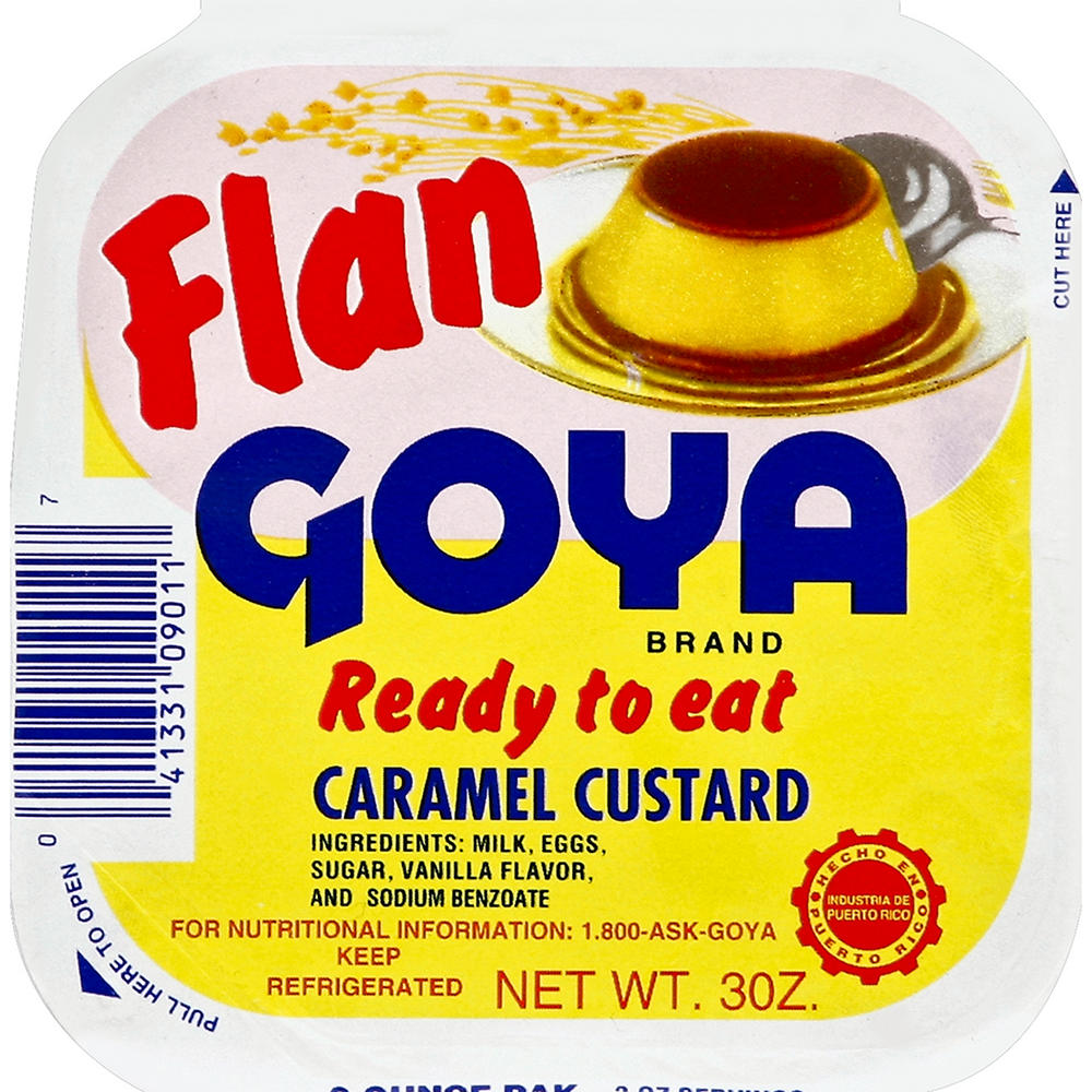 Goya Flan Caramel Custard, 3 oz