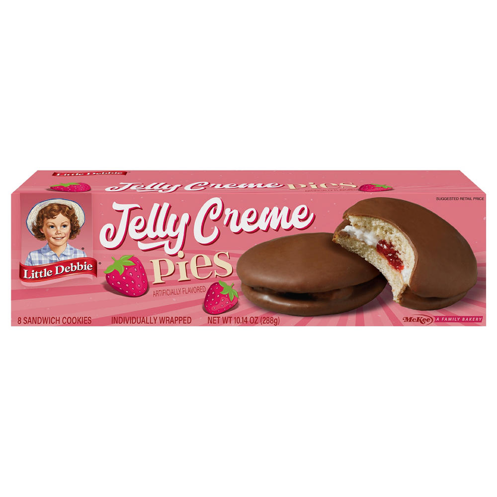 Little Debbie Jelly Creme Pies, 8 ct