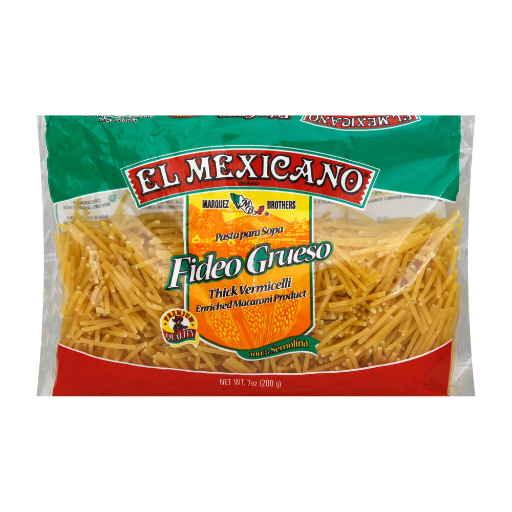 El Mexicano Fideo Grueso, 7 oz