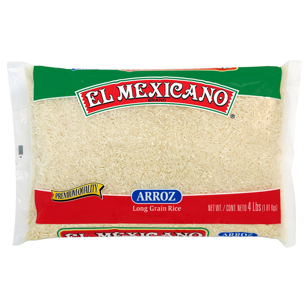 El Mexicano Long Grain White Rice, 4 lbs