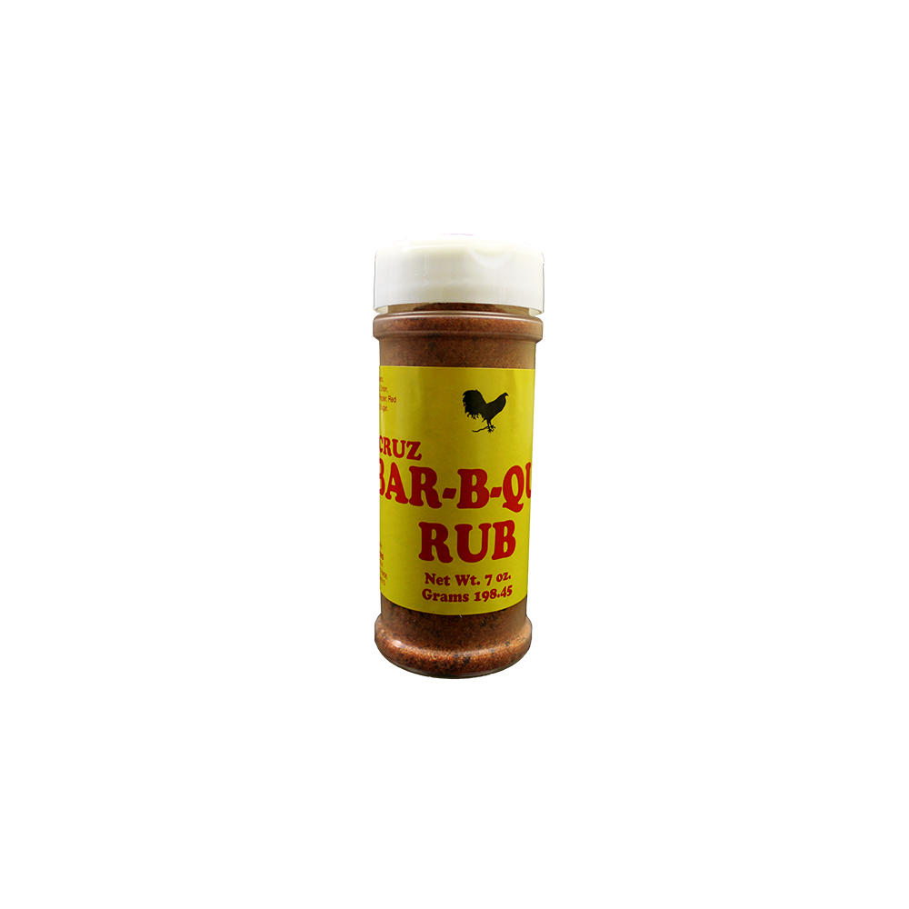 Cruz Bar-B-Que Rub, 7 oz