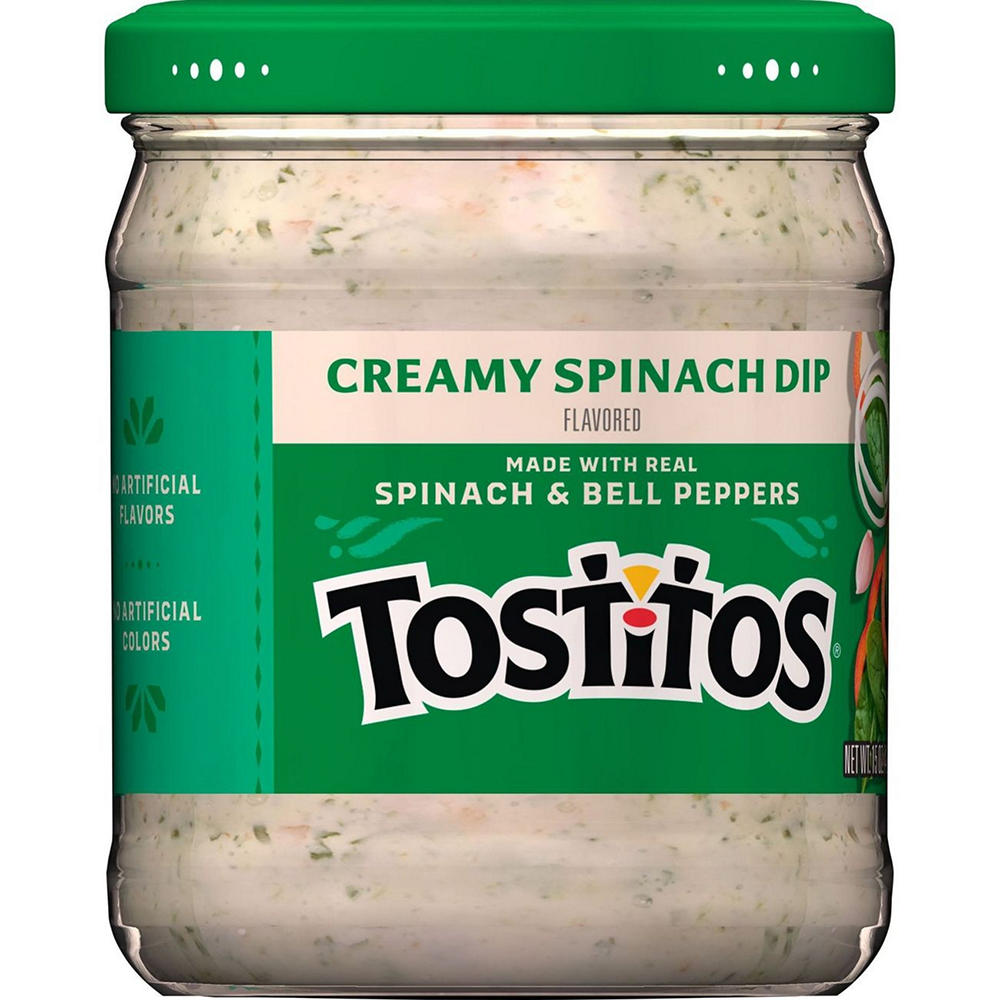 Tostitos Creamy Spinach Flavored Dip, 15 oz