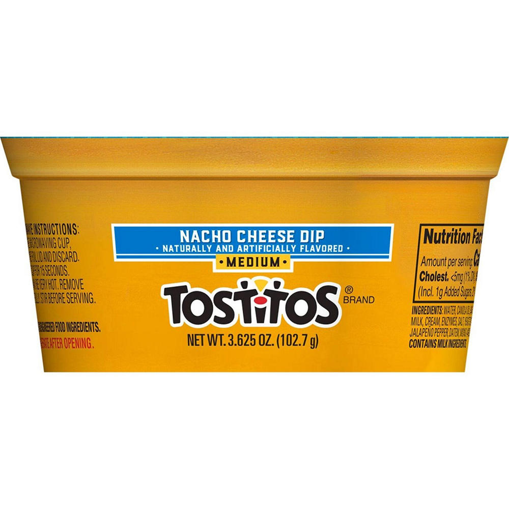Tostitos Medium Nacho Cheese Dip, 3.625 oz