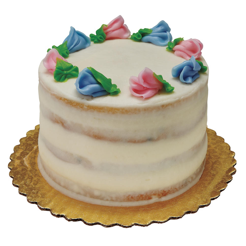 H-E-B Bakery Sensational Bare Italian Cream Cake, 6"