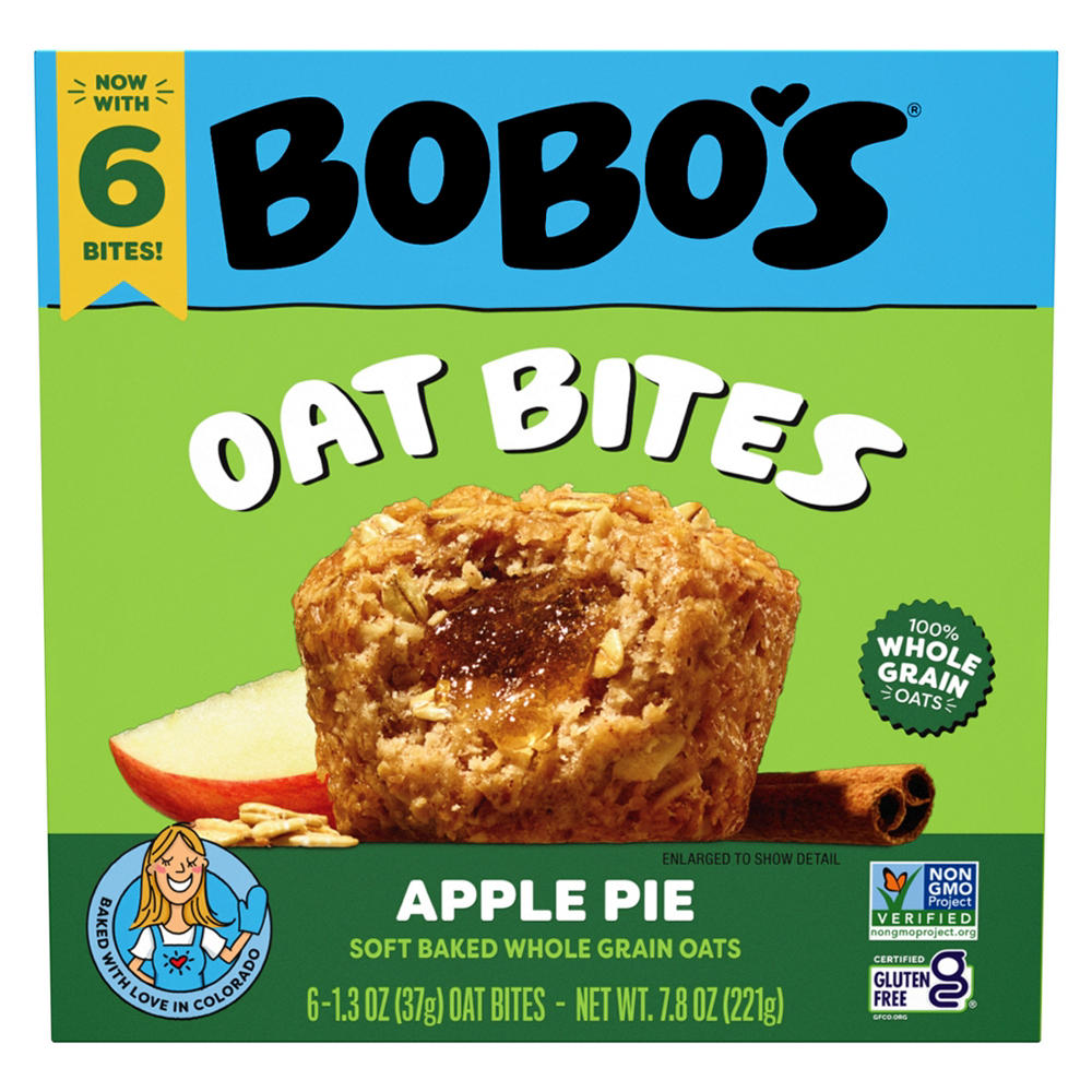 Bobo's Stuff'd Oat Bites - Apple Pie, 6 ct