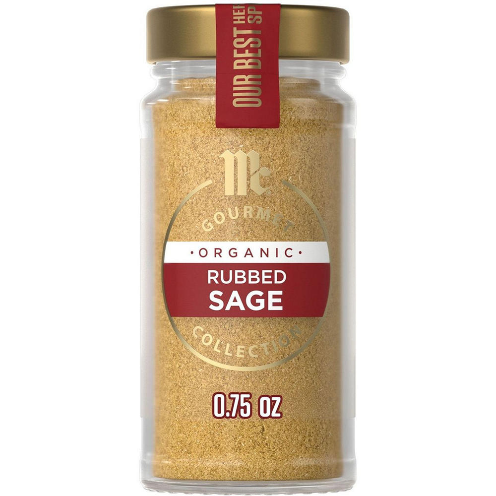 McCormick Organic Rubbed Sage, 0.75 oz