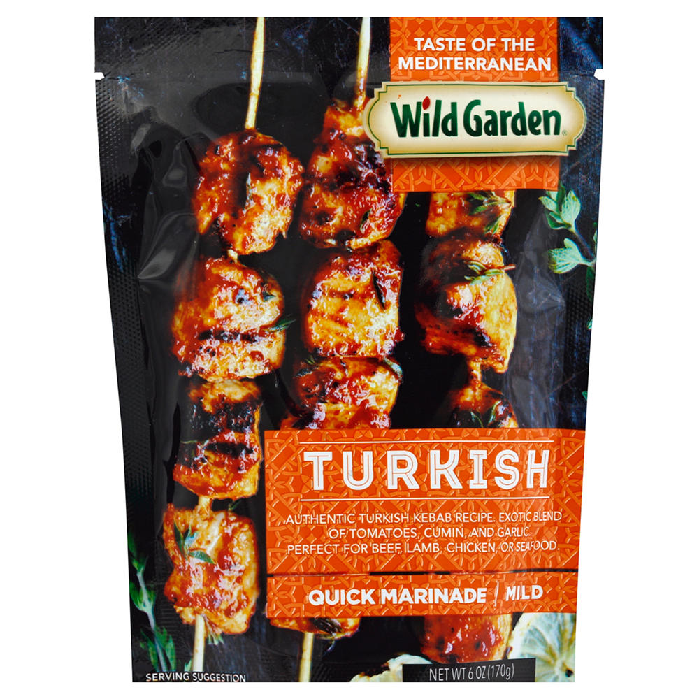 Wild Garden Turkish Quick Marinade Mild, 6 oz