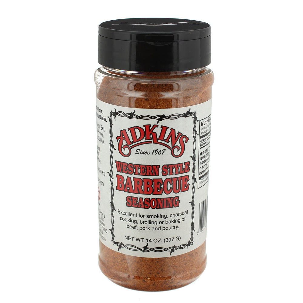 Adkins Western Style Barbecue Seasoning, 14 oz