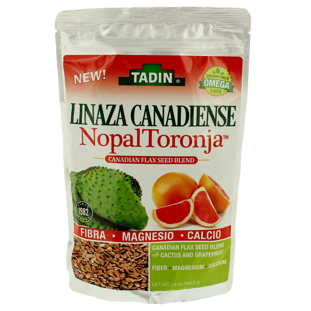 Tadin Linaza Canadiense Nopal Toronja, 14 oz