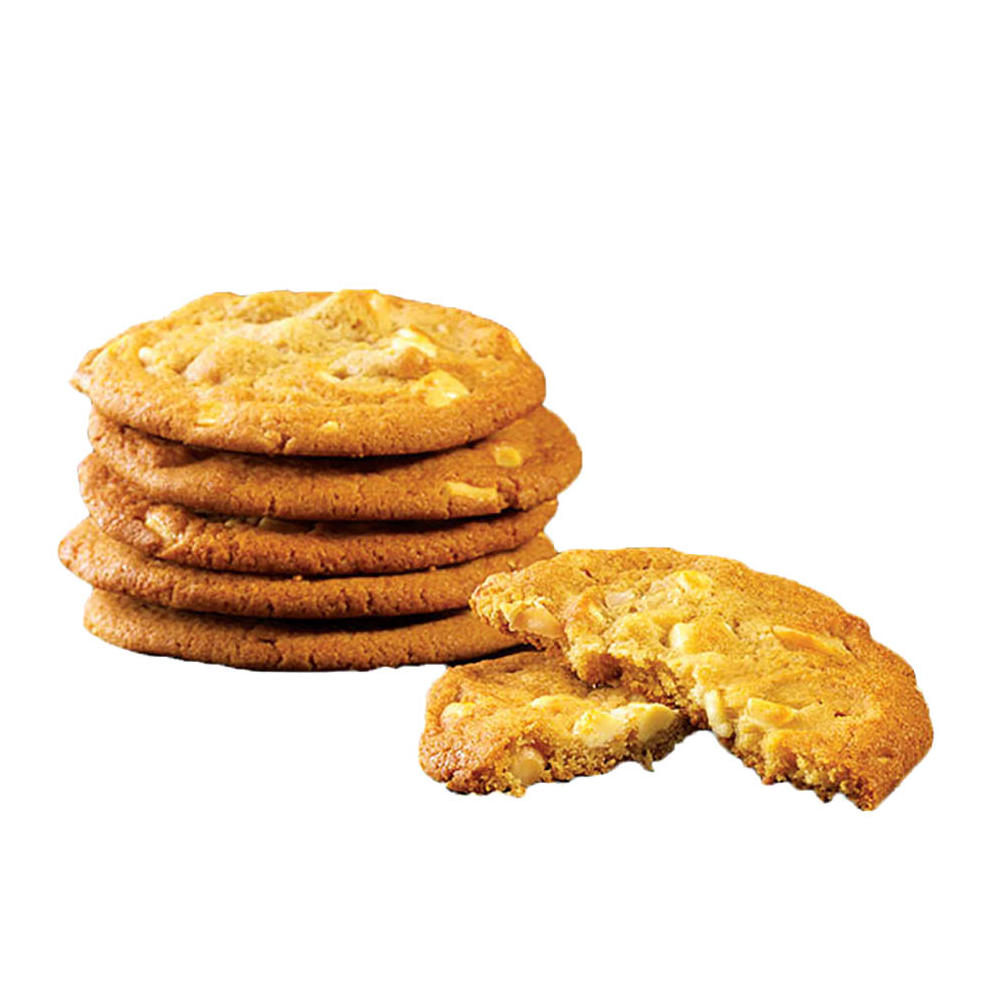 H-E-B Bakery Gourmet White Chocolate Macadamia Nut Cookies, 6 ct