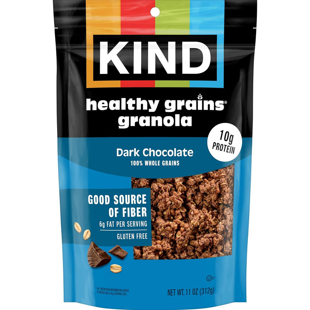 Kind Healthy Grains 10g Protein Granola - Dark Chocolate Clusters, 11 oz