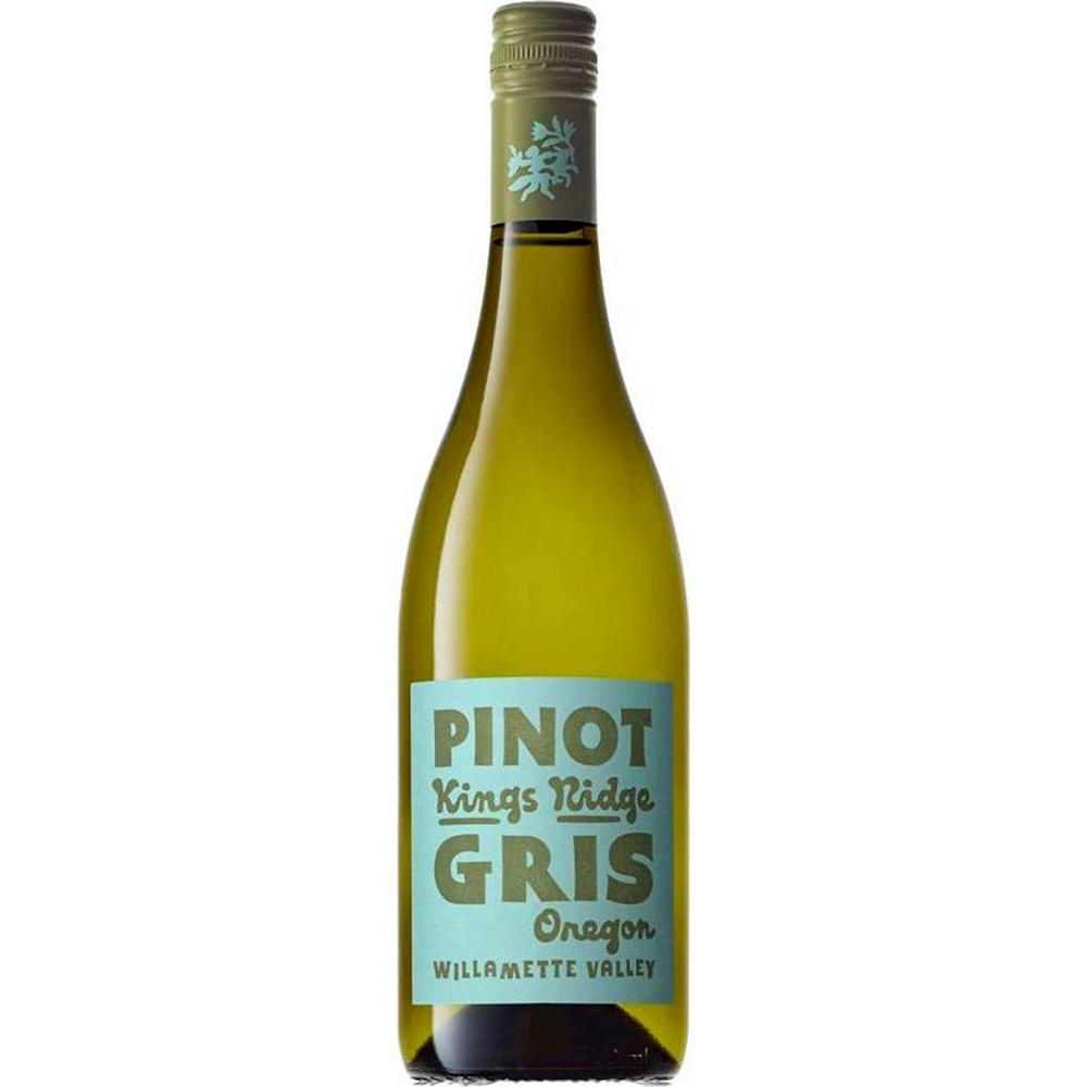 Kings Ridge Pinot Gris Oregon White Wine, 750 mL