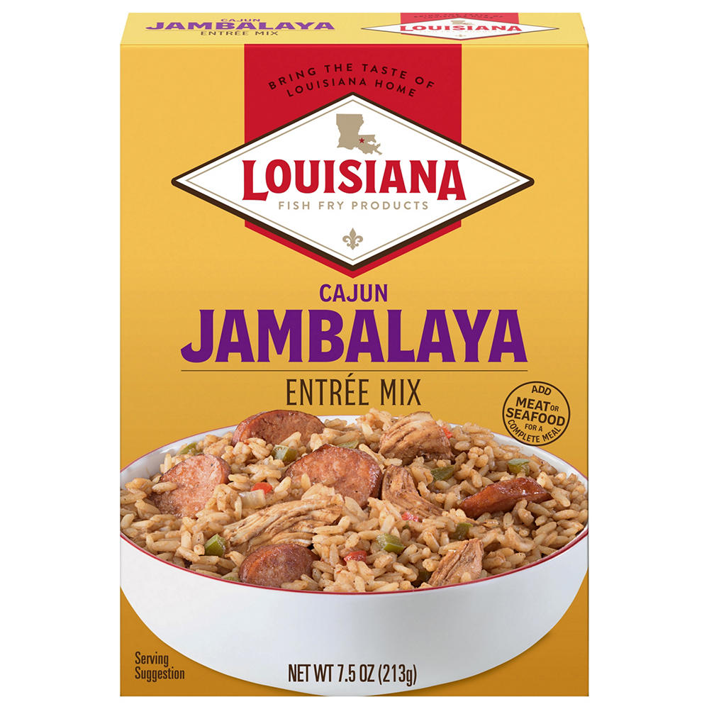 Louisiana Fish Fry Products Jambalaya Mix, 7.5 oz